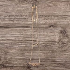 Elegant 3 3-layered necklace bar and arrows Paparazzi NWT